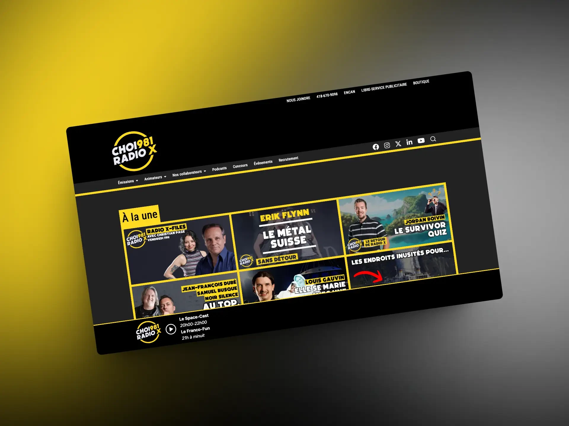 91.9 Sports et Radio X